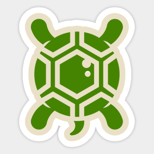 I'm pretending to be a Turtle Sticker